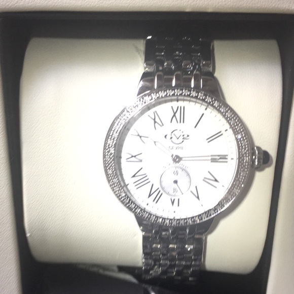 GV2 Women's Astor Diamond Watch with Interchangeab (Free Shipping) - Picture 5 of 5